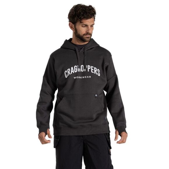Craghoppers Mens Workwear Oulston Hoodie / Carbon Grey
